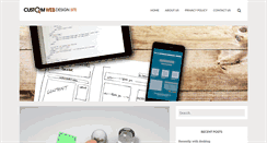 Desktop Screenshot of customwebdesignsite.com