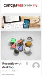 Mobile Screenshot of customwebdesignsite.com